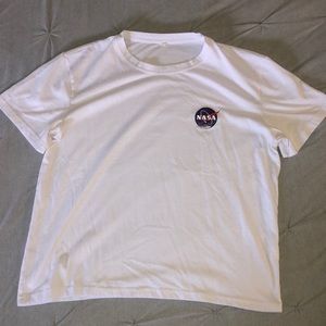 White NASA Tee